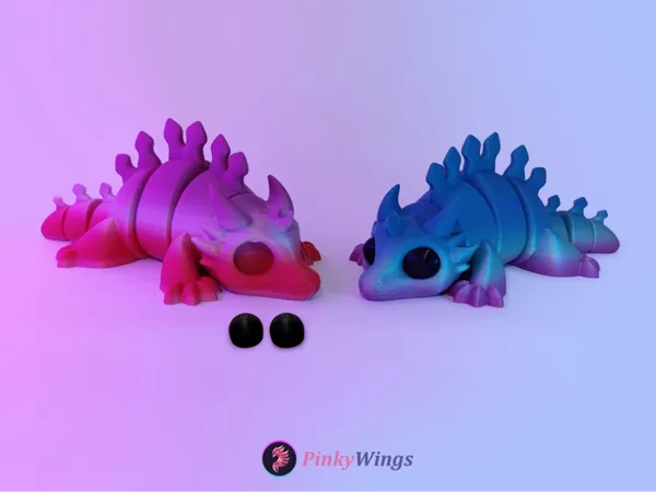 Артикулирана фигурка Dragon-Stegosaurus