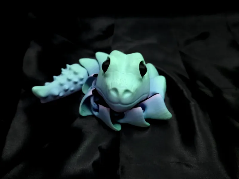 SOFTY The Big Head Snake - Fully articulated