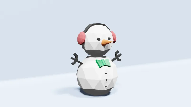 Happy Snowman - Christmas Set