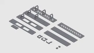 10 inch Rack Front Cover