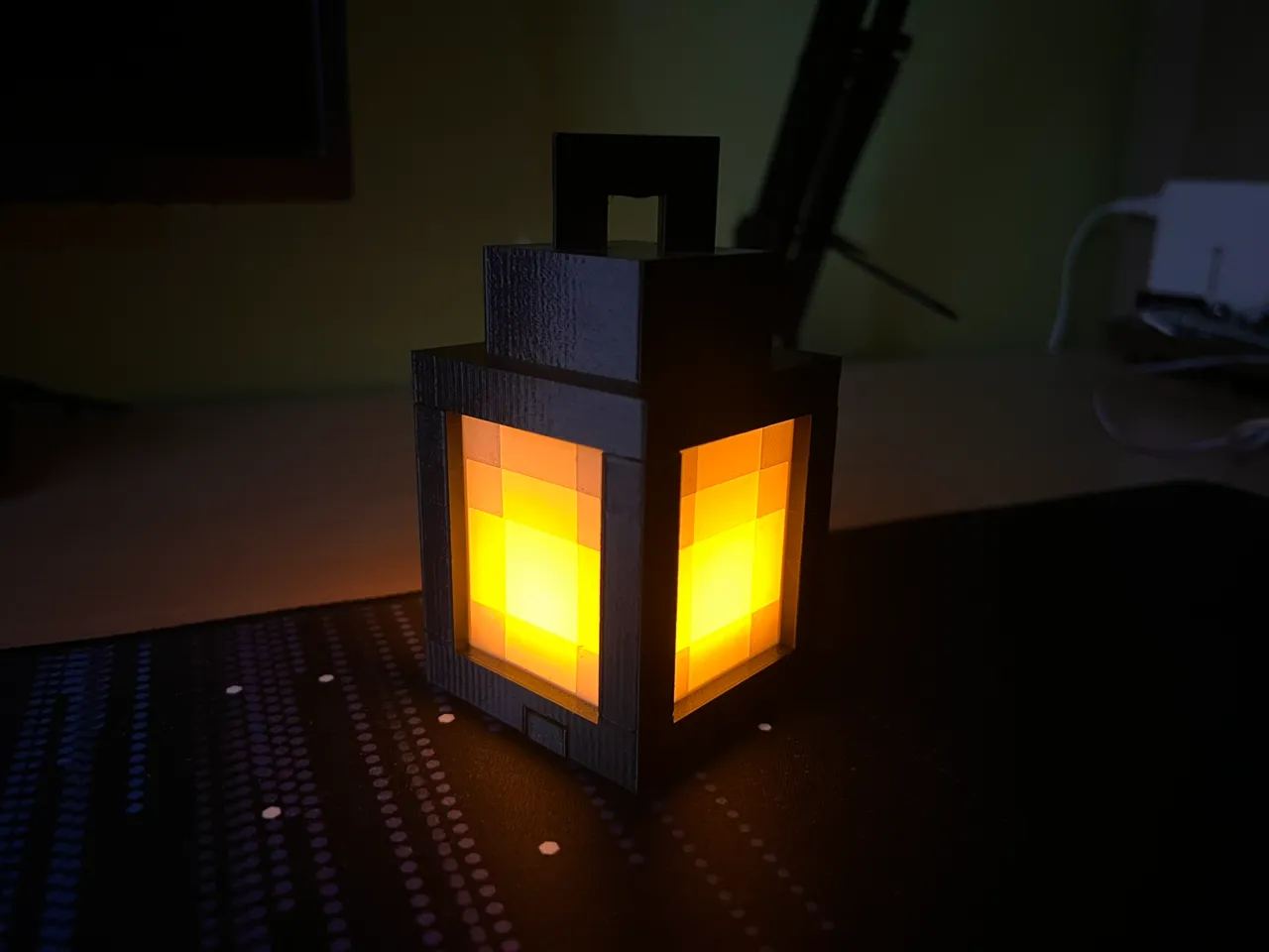 Minecraft Lantern - Tealight view 3