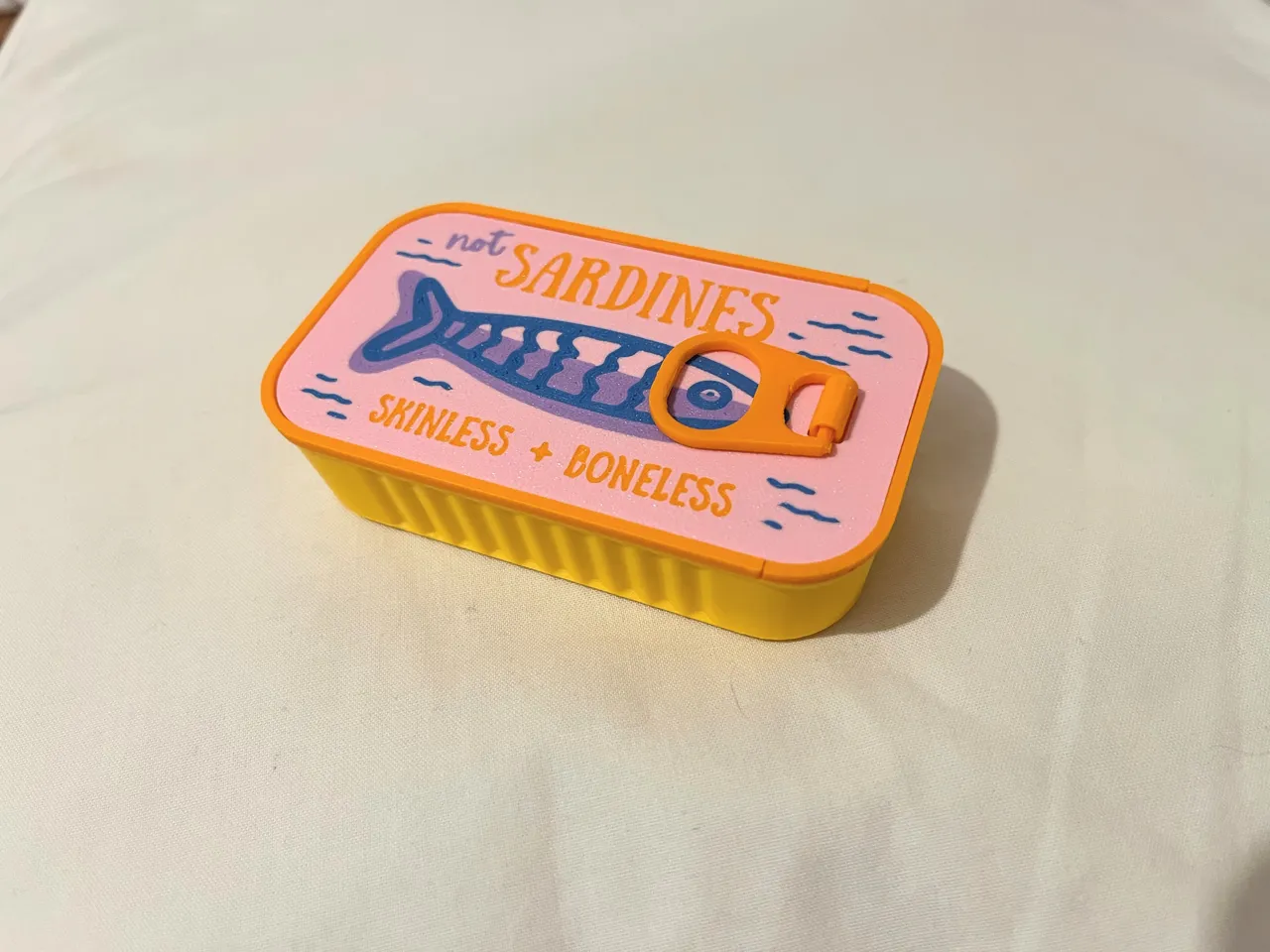 Sardines Jewellery Box Travel Case view 2
