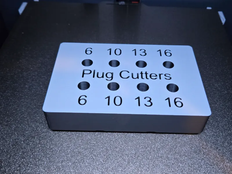 Plug Cutter Holder Gridfinity