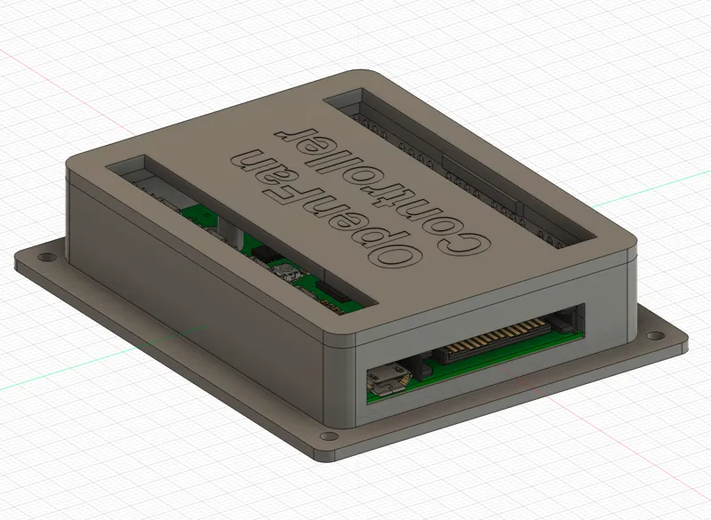 Open FanController (MicroUSB)-SSD Bottom Mount