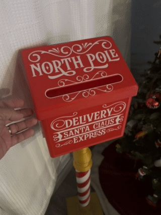 Standing Christmas Mailbox