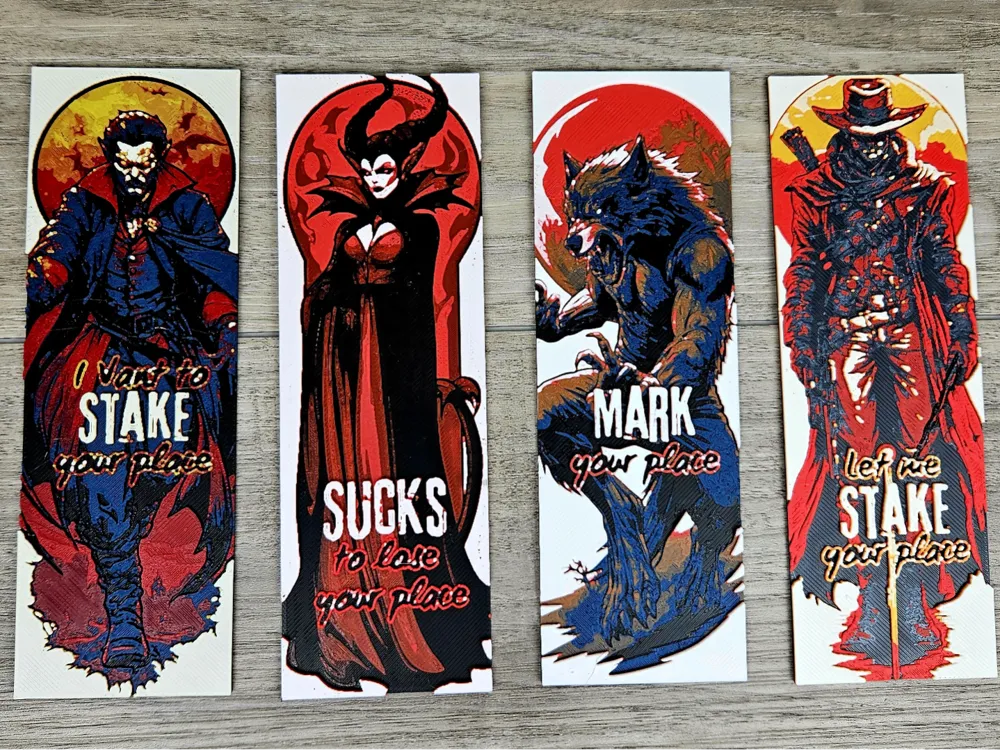 Horror Set 1 (Vampire, Succubus, Werewolf, Hunter)