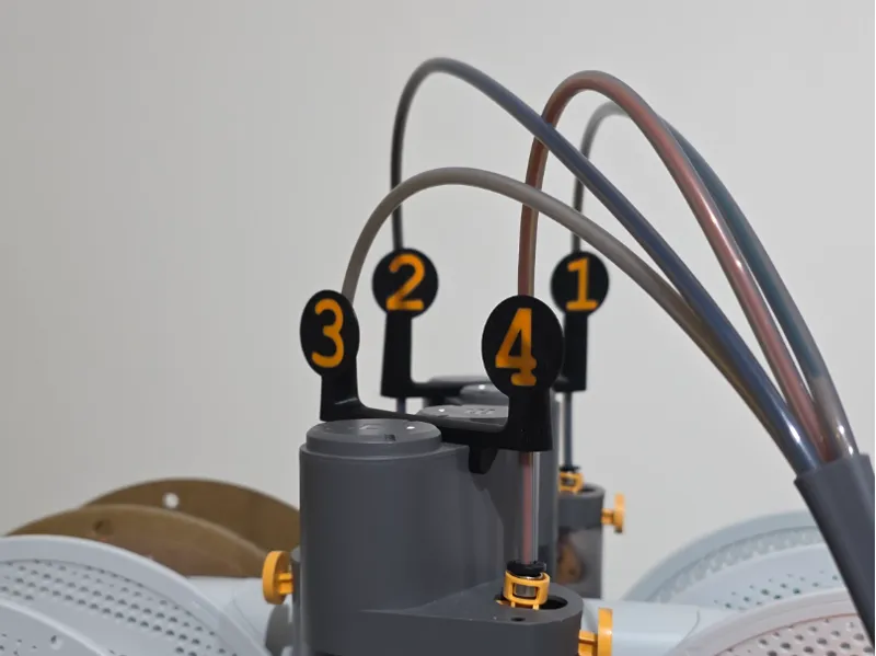 AMS Lite Top Mount PTFE numbering