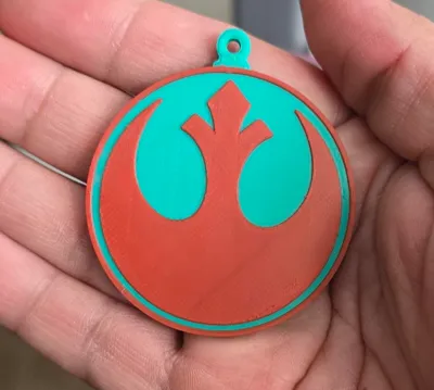 Rebel alliance ornament