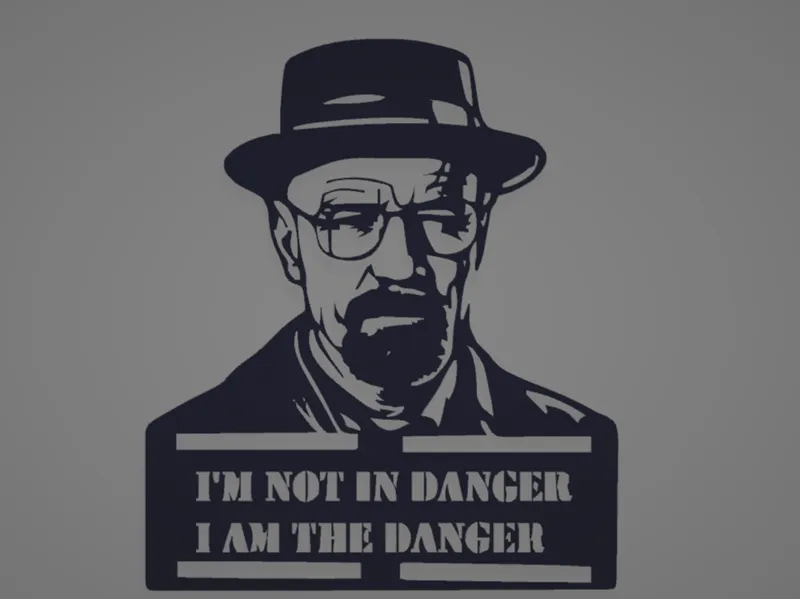 Breaking Bad -  Wall Art - Heisenberg Walter White