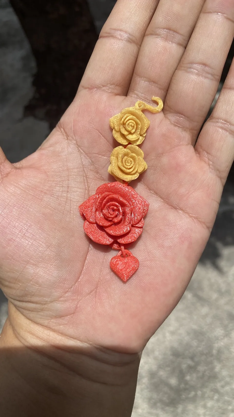 Rose Earring view 4