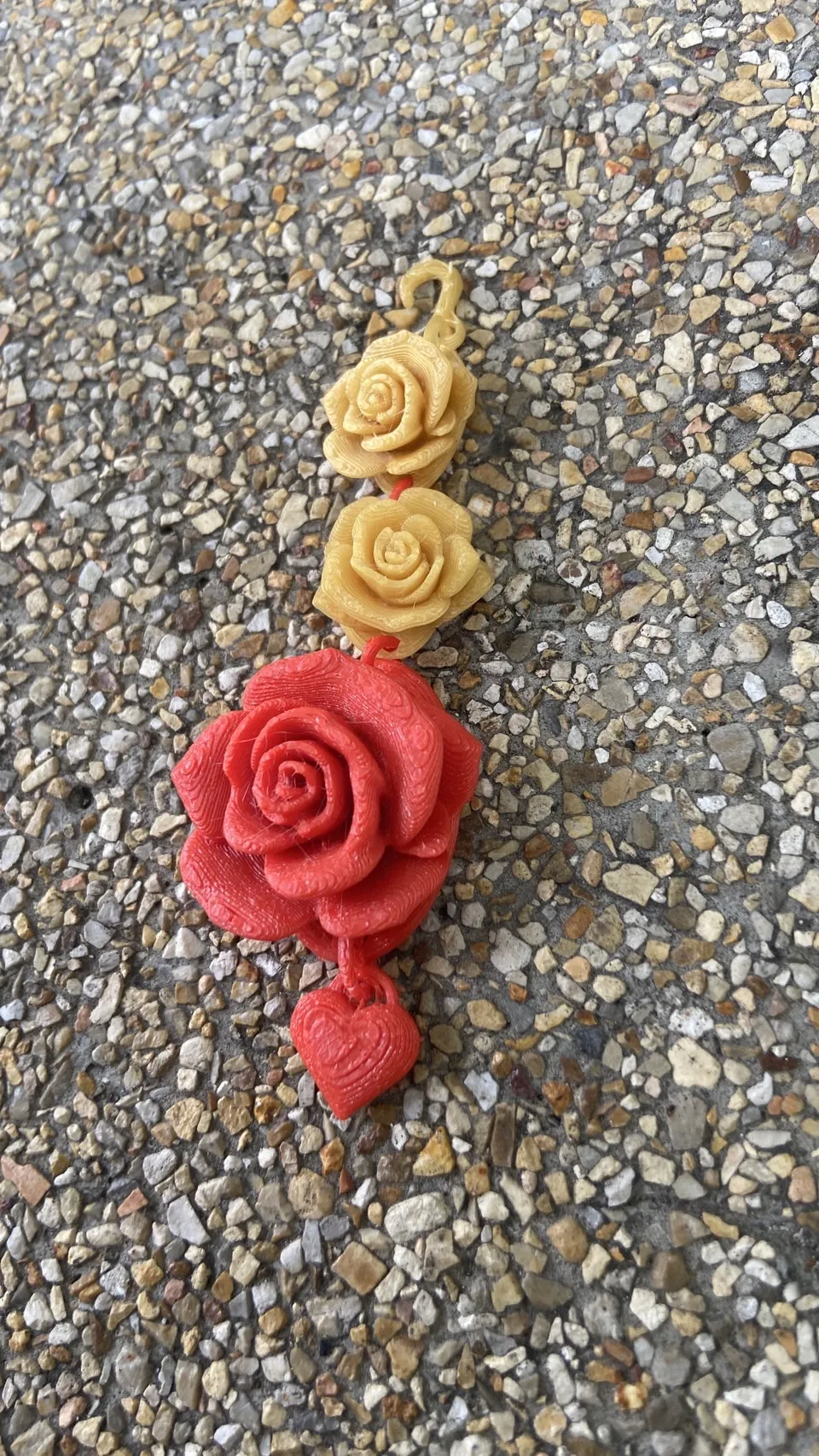 Rose Earring view 2