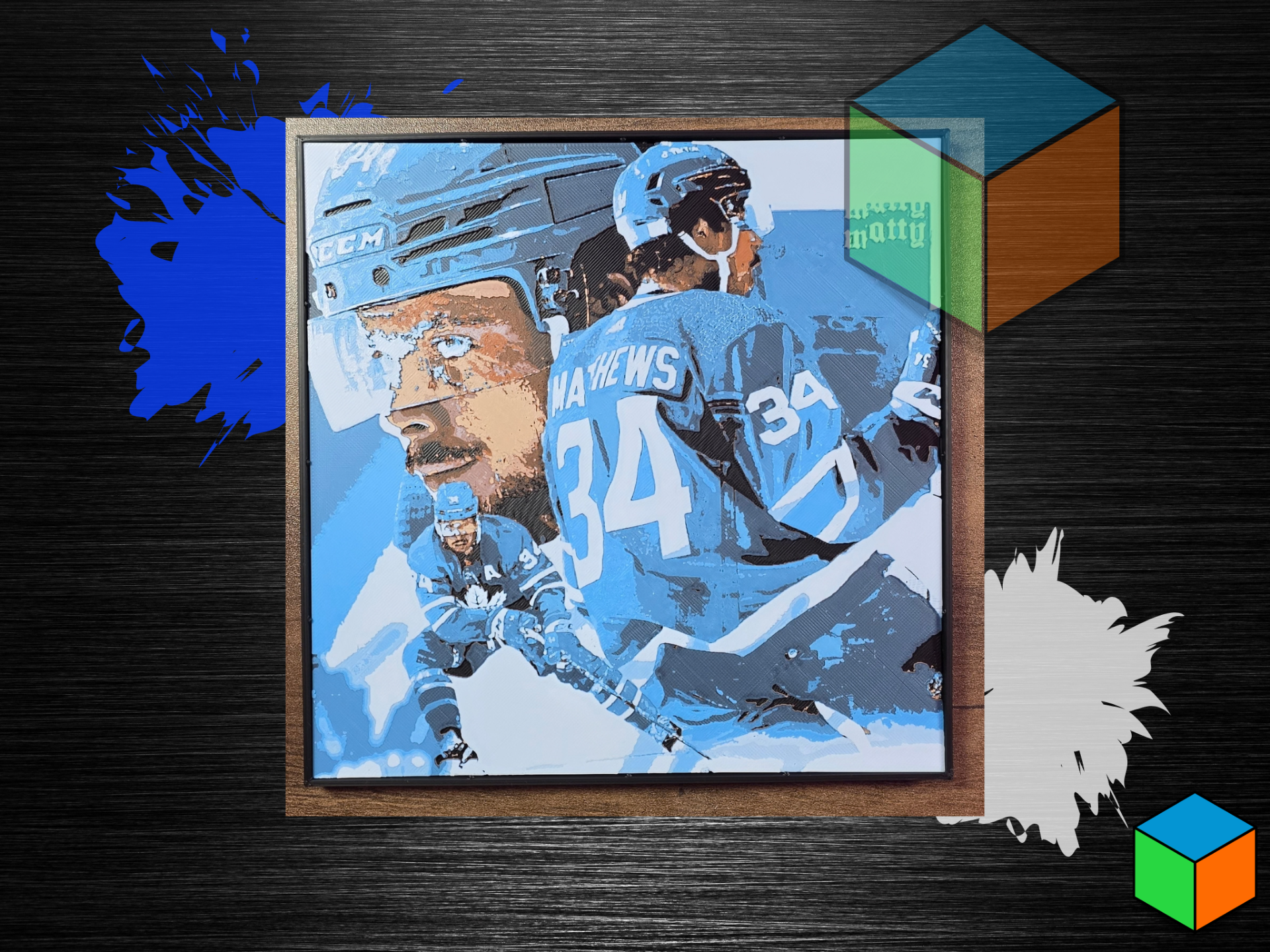 Auston Matthews — Toronto Maple Leafs HueForge