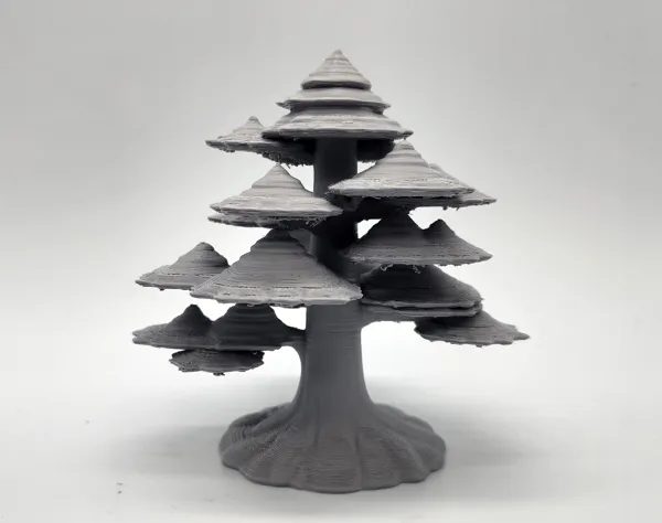 Arbre géant miniature pour décor de jeu de plateau