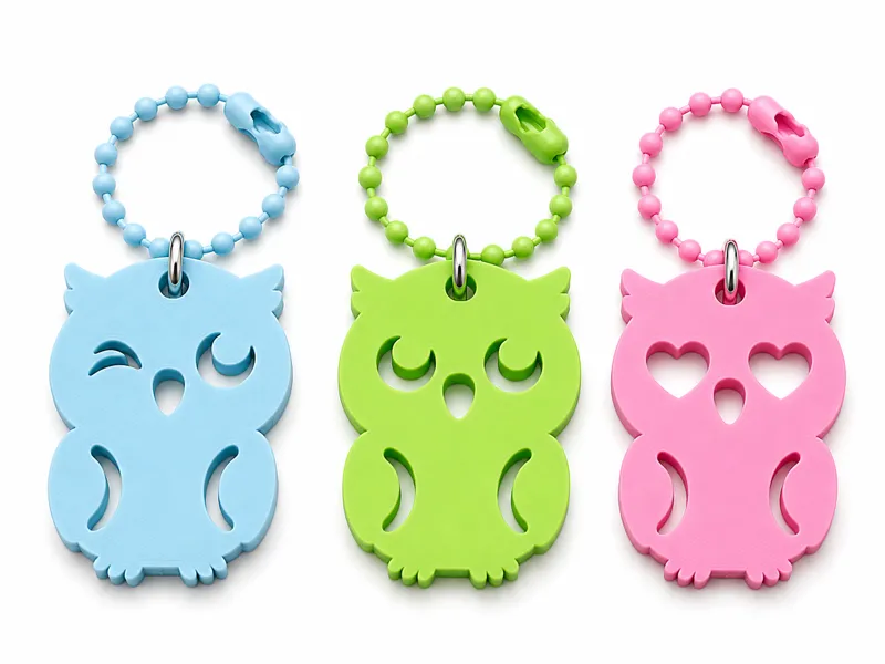 Owl Keychains (Set of 3)