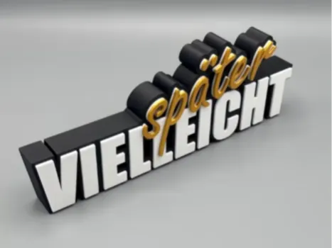 Schriftzug vielleicht später