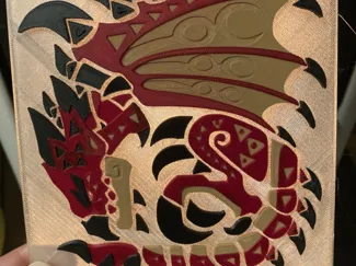 Symboles rathalos du compendium Monster Hunter 4