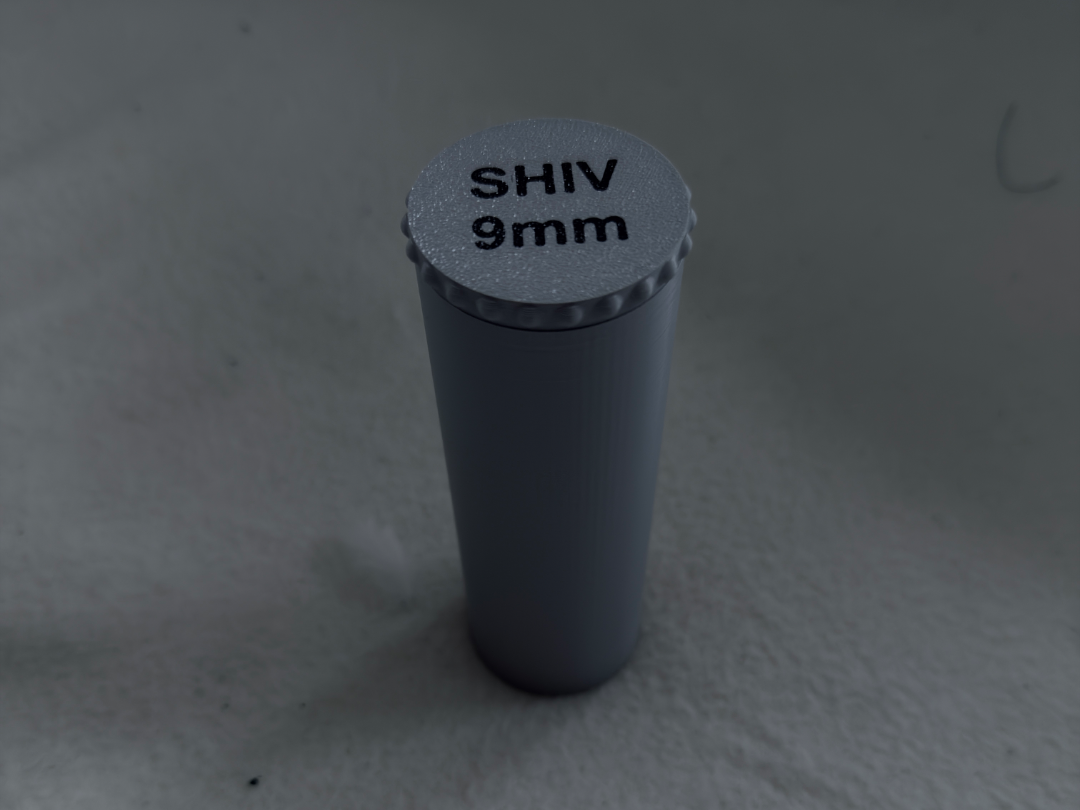 Suppressor Case Shiv 9mm 103x35.2mm