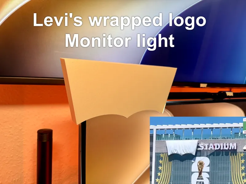 Levi's Stadium FIFA World Cup Wrapped Logo Light