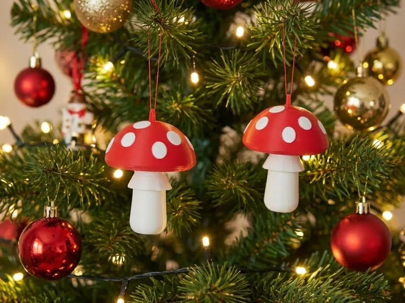 Fly Agaric / Amanita Mushroom Christmas Ornament