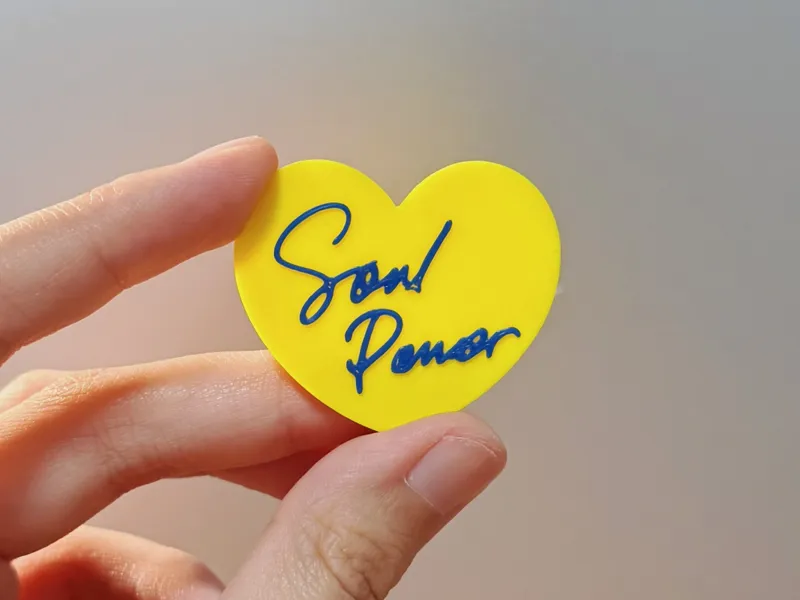 【仅4g】陶喆 不会皱的「soulpower爱心彩带」可做挂件/钥匙扣——演唱会/巡演物料