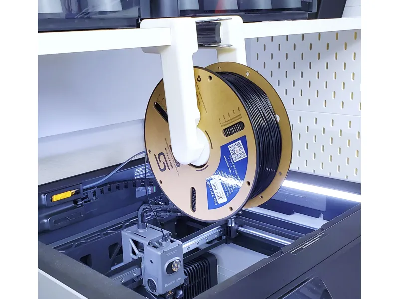 Shelf-hanging Spool Holder to Direct-Feed TPU