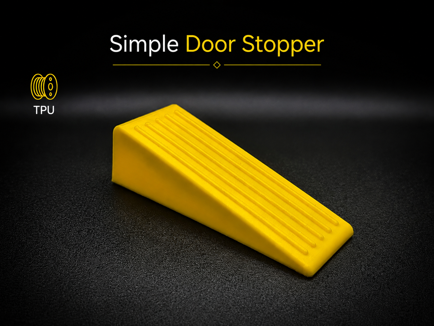 (TPU) Basic Door Stopper 