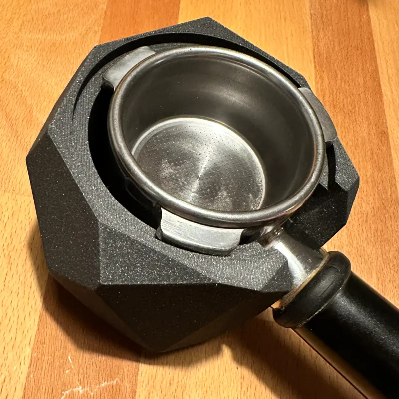 54 mm SAGE Portafilter Tamping Station mod