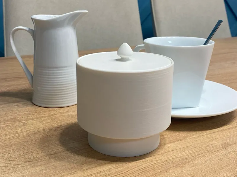 Automatic Dispensing Sugar Bowl x Corcelain