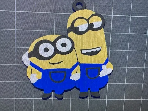 Minions keychain