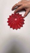 16-star Fidget Gadget - 2026-3-2 Monochrome Version - A1 - 18 Rings