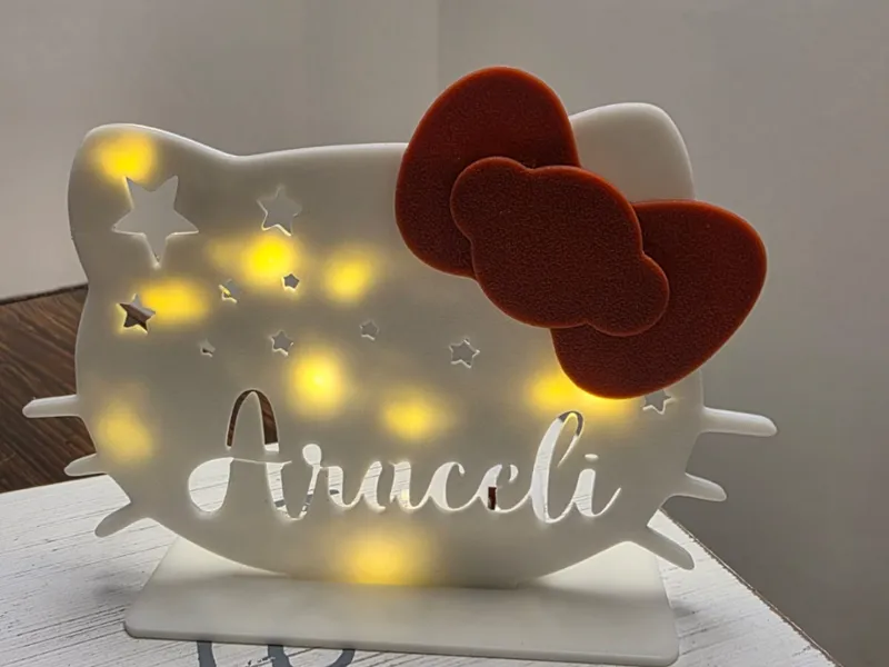 Hello Kitty con nombre Araceli - Decorativo