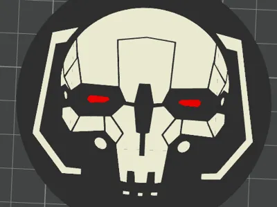 BT KeyChain DeathsHead