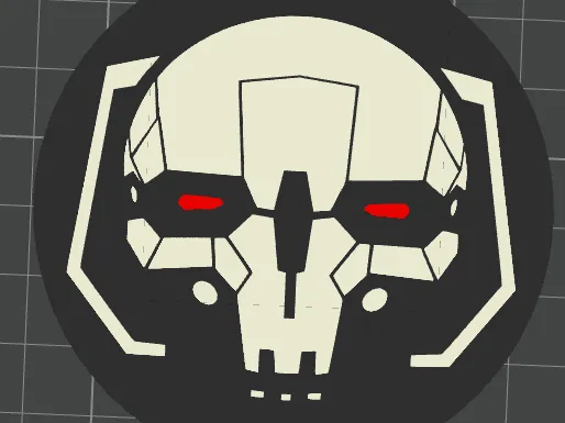 BT KeyChain DeathsHead