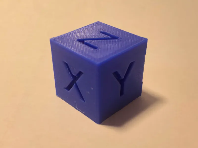 Bambu Calibration Cube