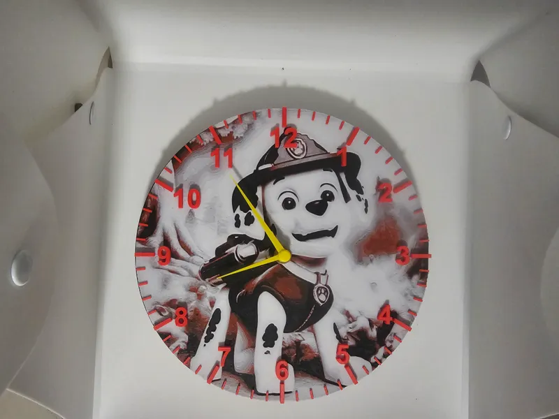 Paw Patrol Clock Hueforge Custom Component Kit 011