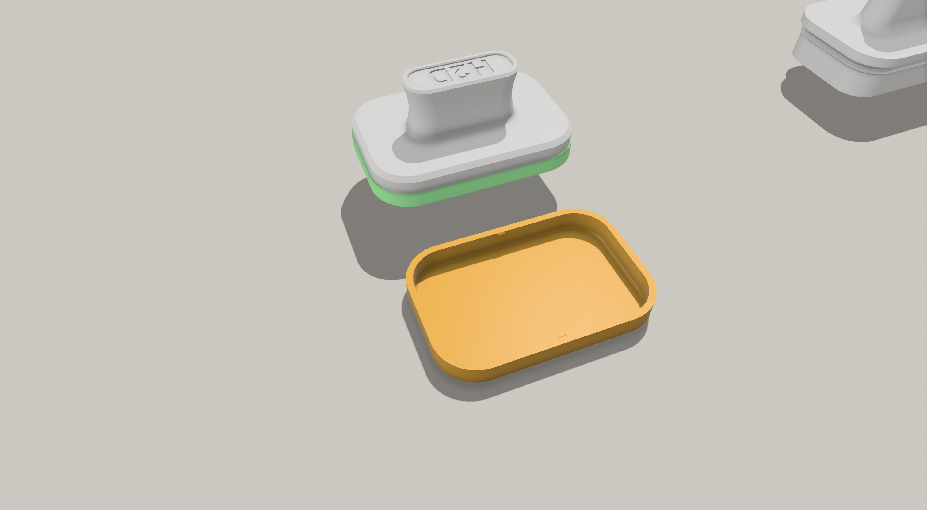Miniatura 2 do modelo 3D 打印板（清洁）（涂胶）刷