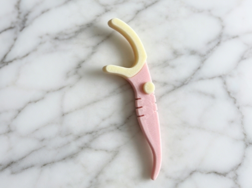 Miniatura 4 do modelo 3D Reusable Floss Stick