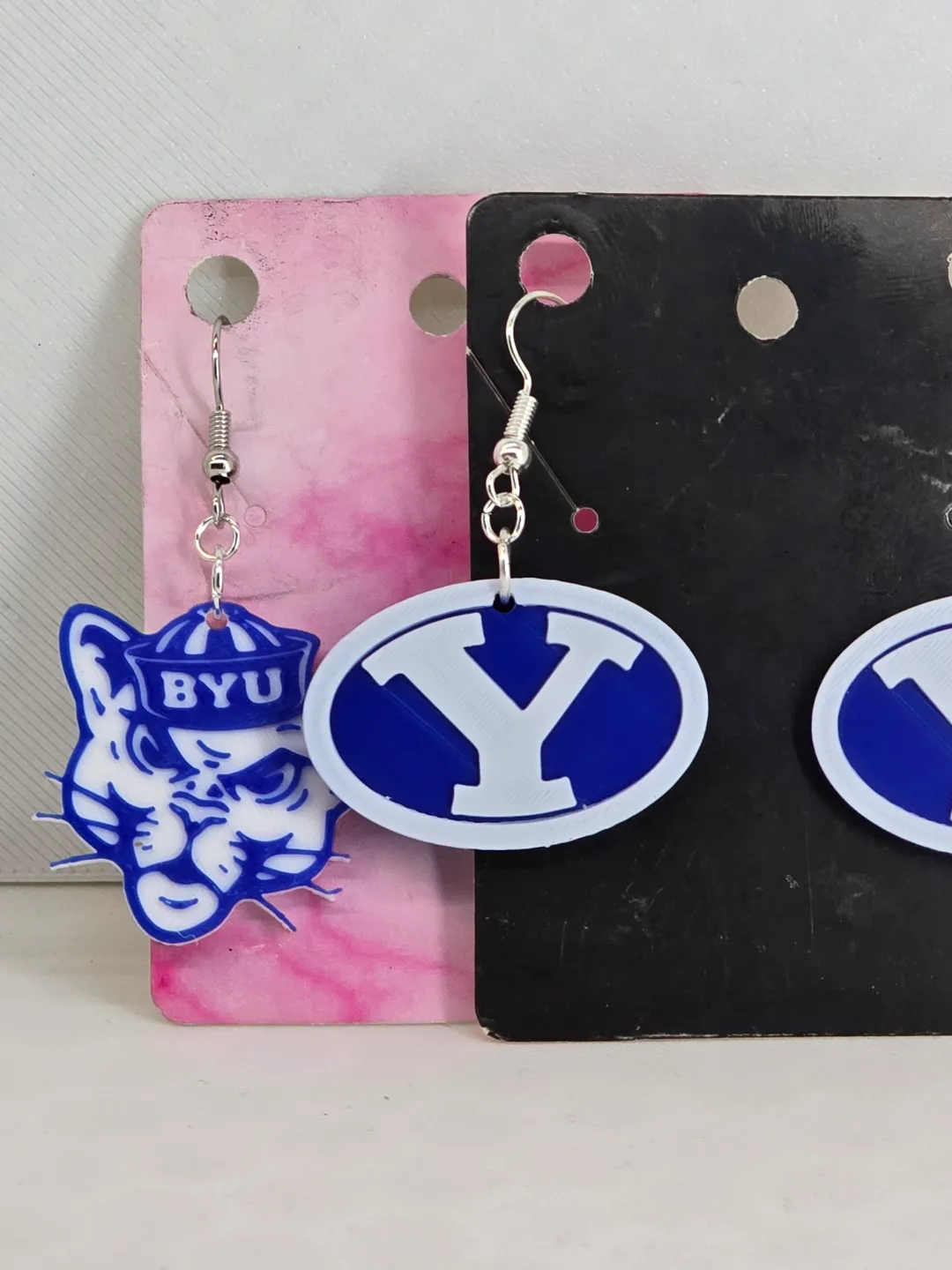 BYU Earrings view 4