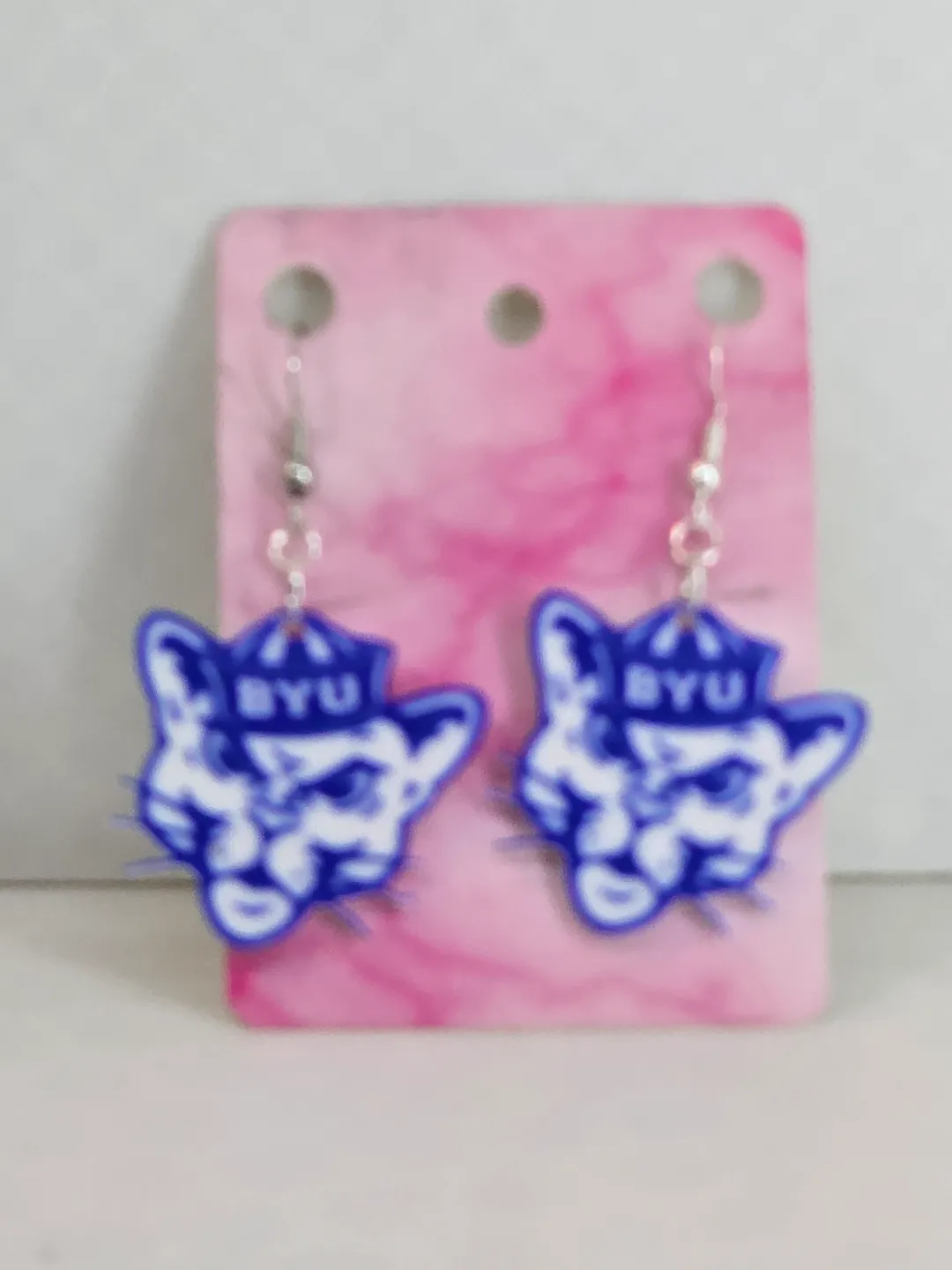 BYU Earrings view 3