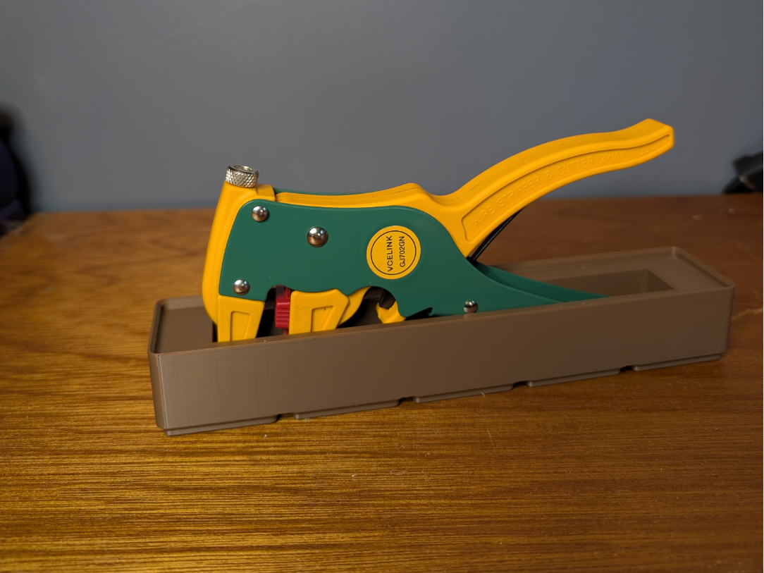 Gridfinity Bin for VCELINK Wire Strippers