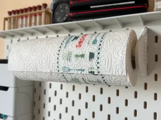 Paper towel holder for Ikea Skadis