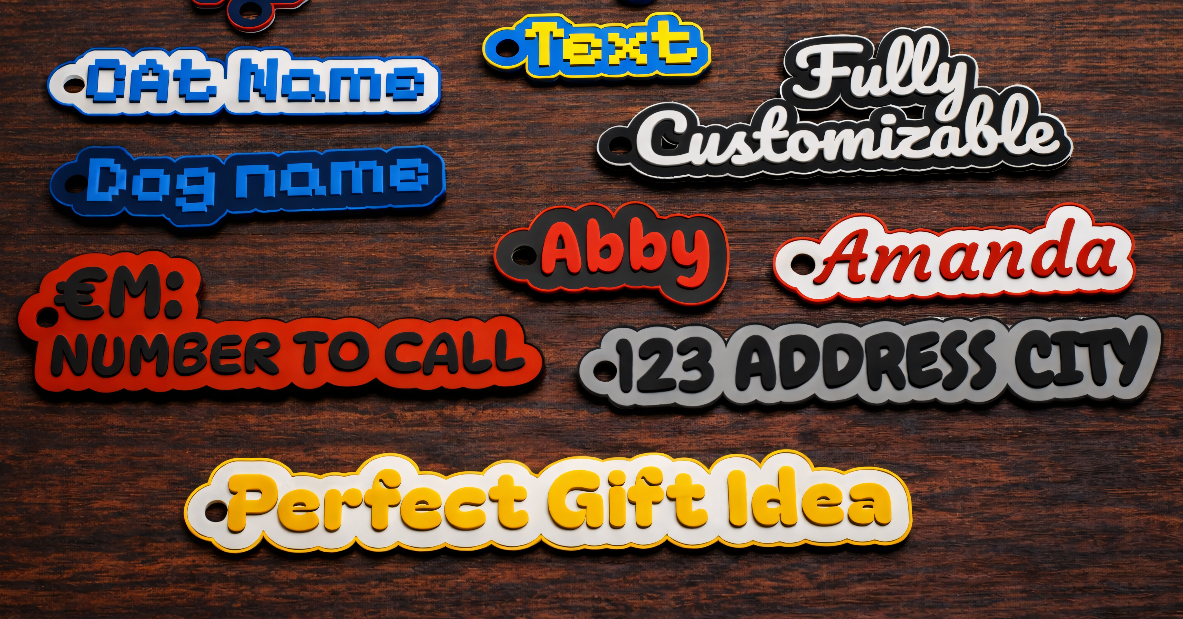 Miniatura 21 do modelo 3D Name Keychain Generator