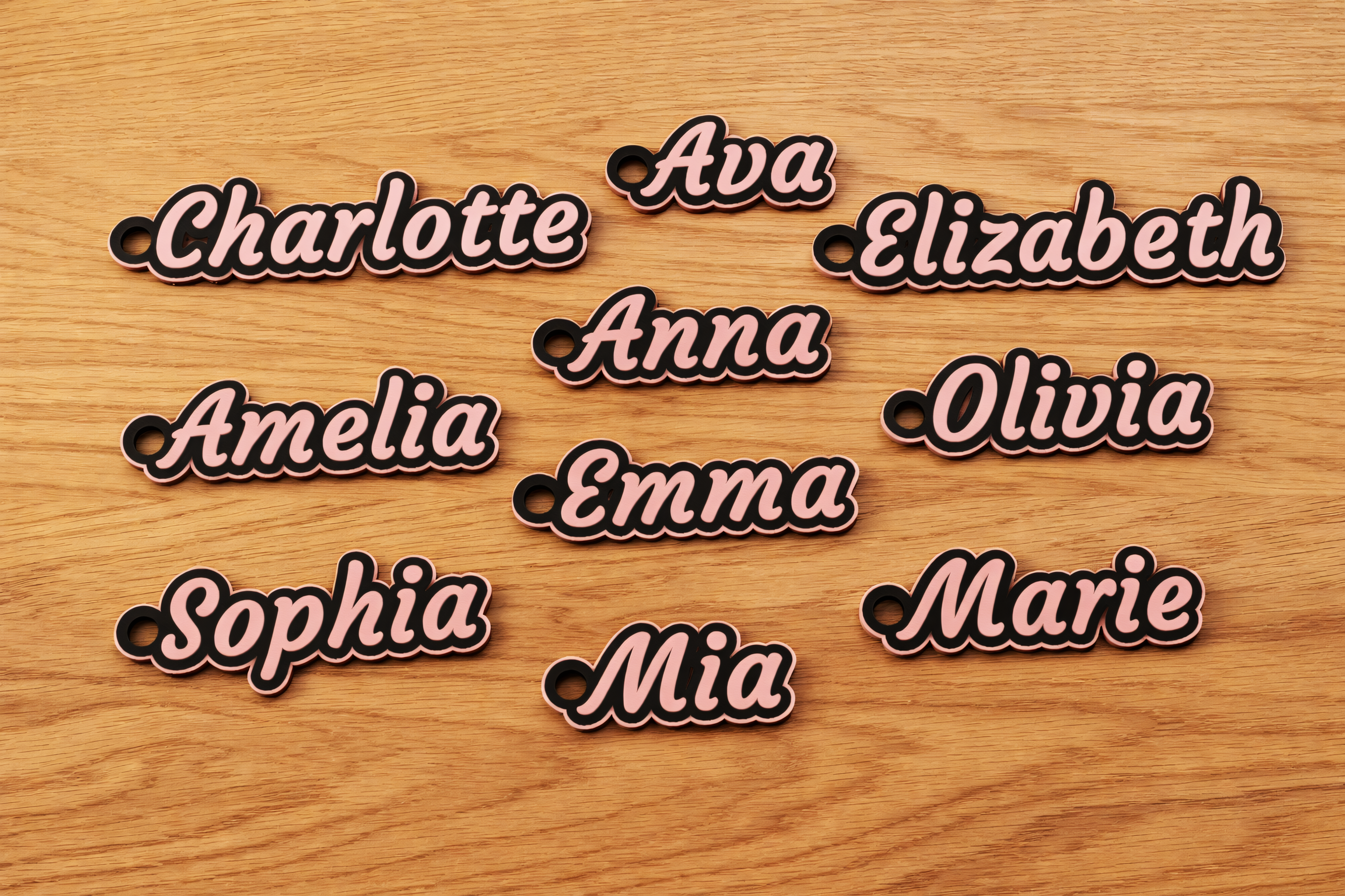 Miniatura 3 do modelo 3D Name Keychain Generator