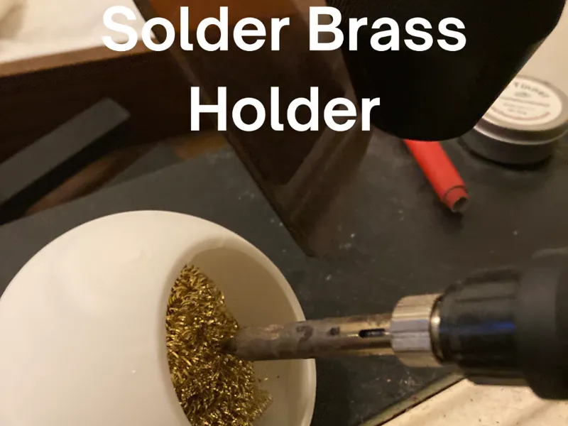Soldering Brass Wire Holder