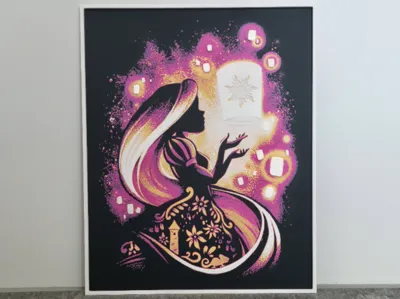 Disney Tangled Rapunzel Hueforge