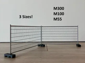Construction fence 1:16 scale (Heras M300/100/55)
