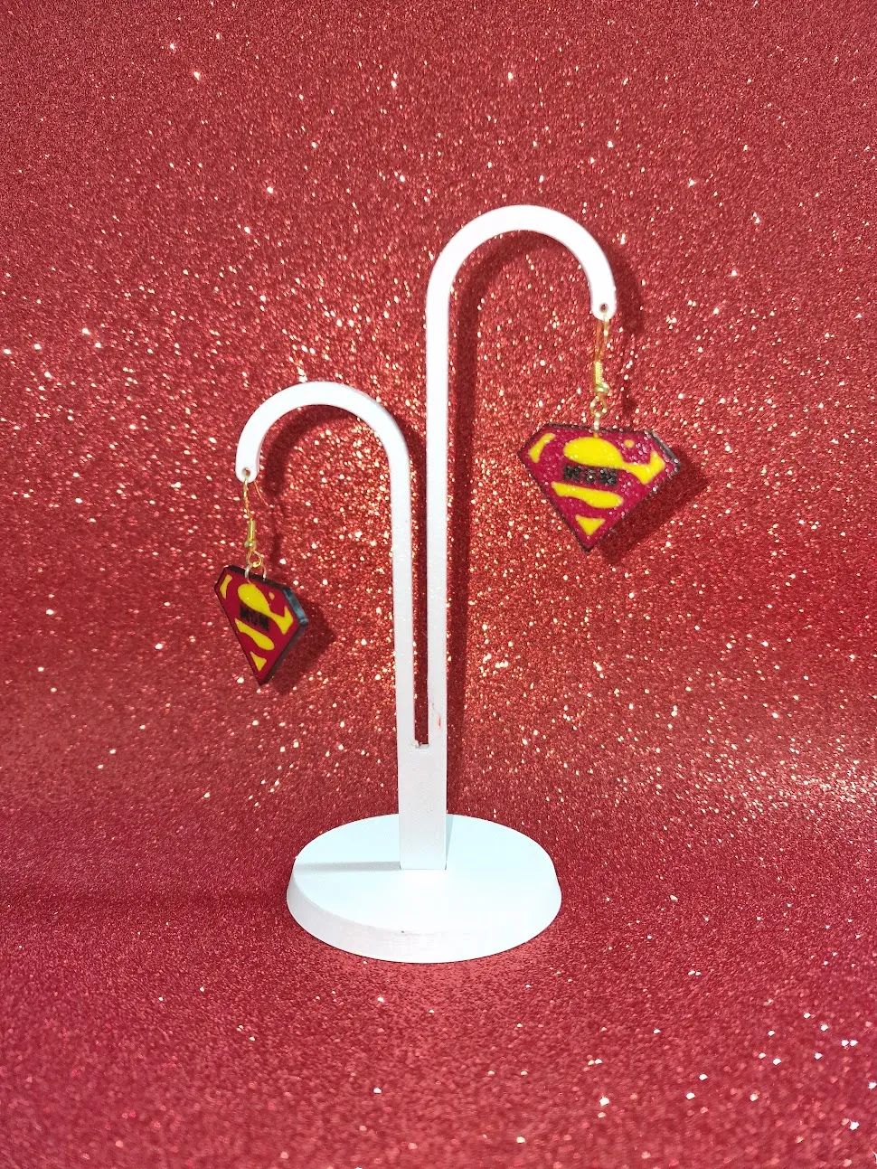 Super mom earrings view 3