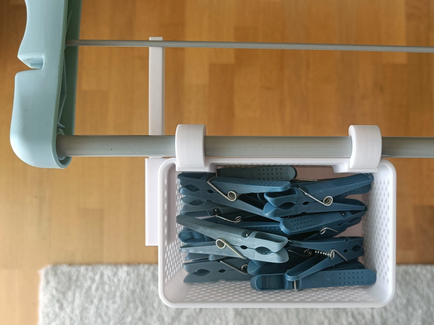 Clothespin basket