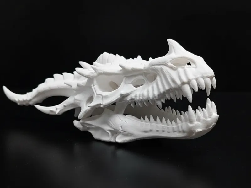 Dragon skull