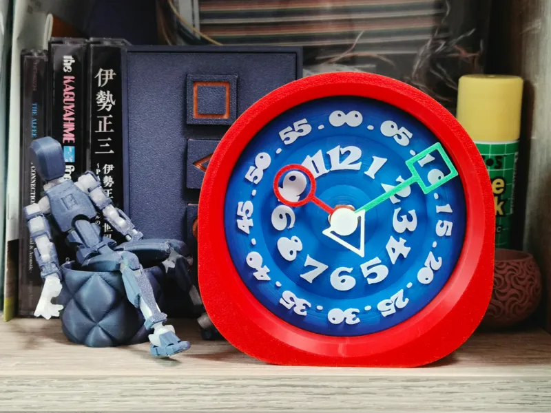 Geometric Desk Clock